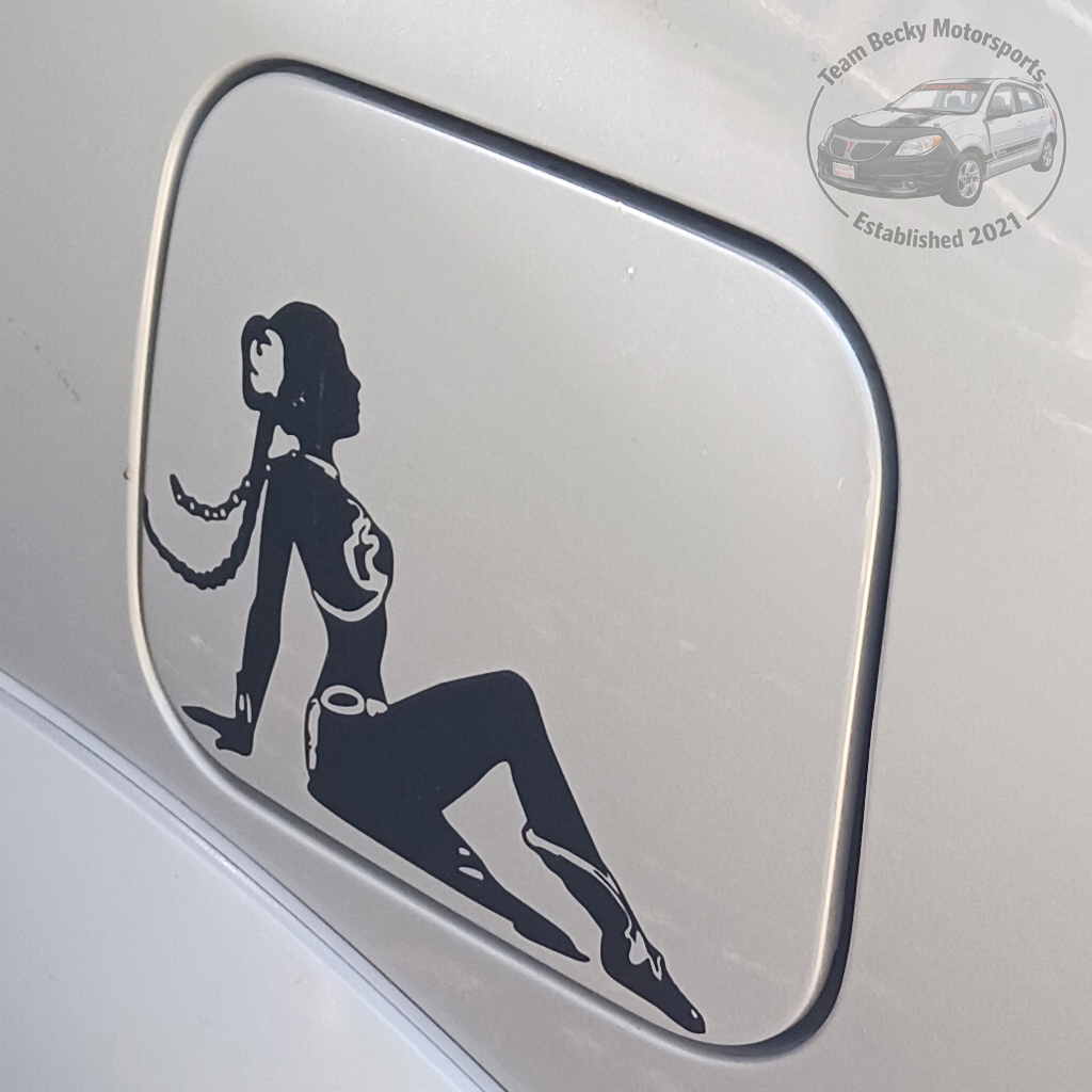 Another Star wars reference. If Becky ever gets mud-flaps, we will need that design in chrome