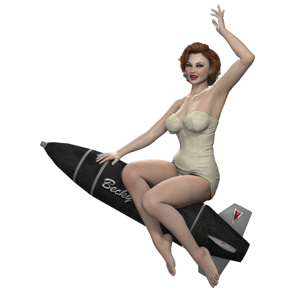 "Bombshell" Becky's initial render